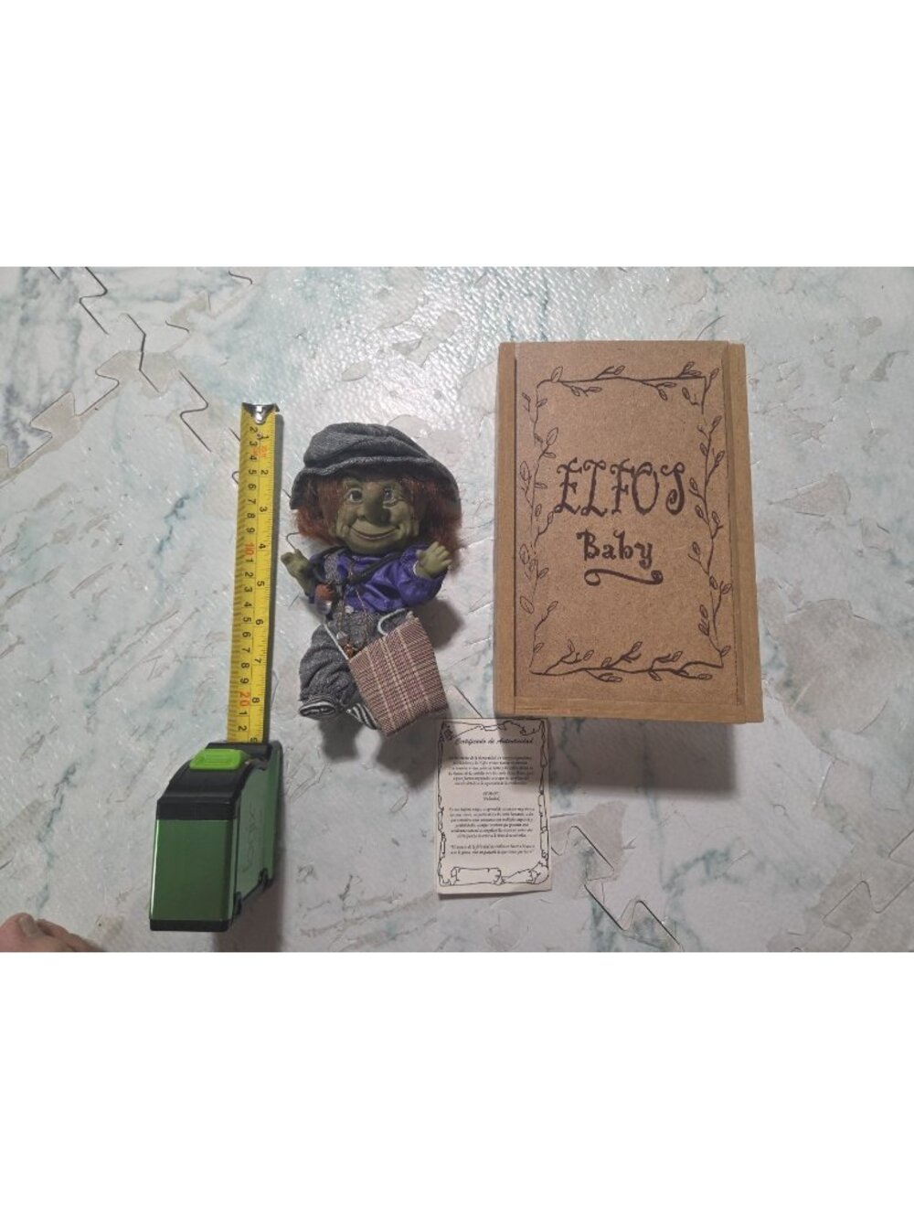 LAMAGIK S.L. ELFOS Baby CELTIC ELVES. Stowny 18CM/7 INC. COA And Box